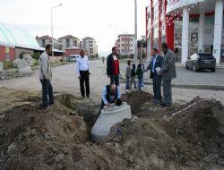 Aziziye'de altyapı yoğunlaşması